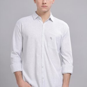 PR3 Shirts 003– ||Silver  || Full Sleeve Shirt