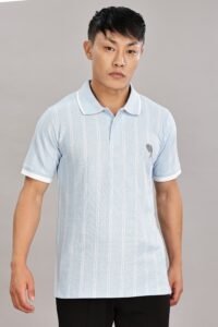 PR40 || Ocean Blue || 100% Cotton T-Shirt