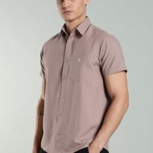 LS 001 || Dusty Rose  || Half Sleeve Shirt