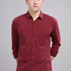 PR3 Shirts 003– Maroon  || Full Sleeve Shirt