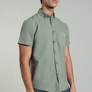 LS 002 || Olive  || Half Sleeve Shirt