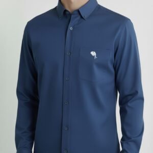 LS 003 ||AIRFORCE BLUE|| Full Sleeve Shirt