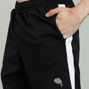 SH 003|| BLACK WHITE|| Shorts